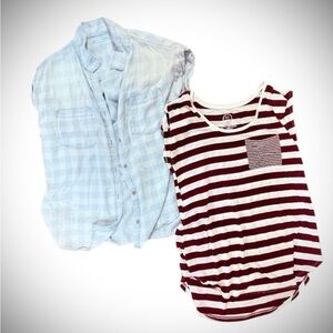 Two Maurice’s shirts